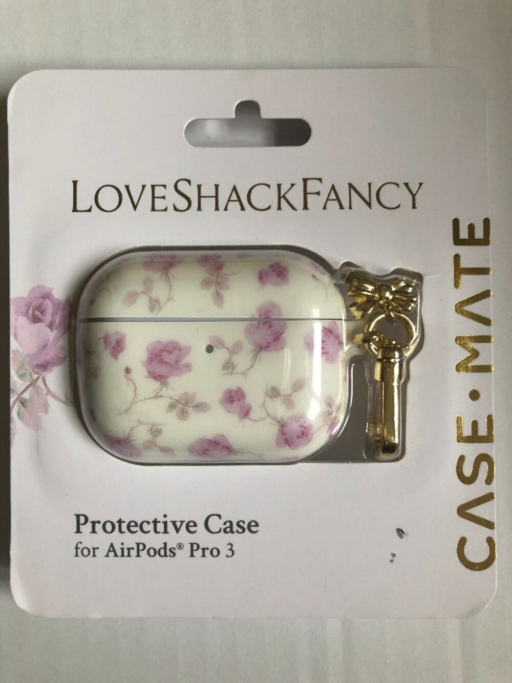 LoveShackFancy x Target Case-Mate Flora AirPods Pro 3 Protective Case